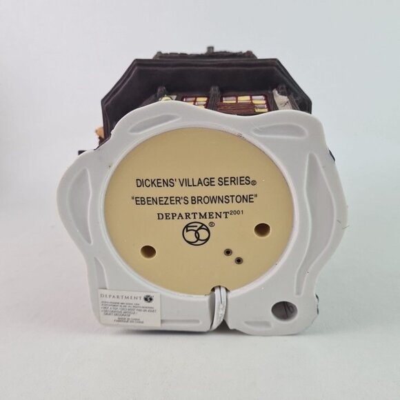 Department 56 Ebenezer Scrooge's House 58490 A Christmas Catol Village Vintage - Picture 11 of 13